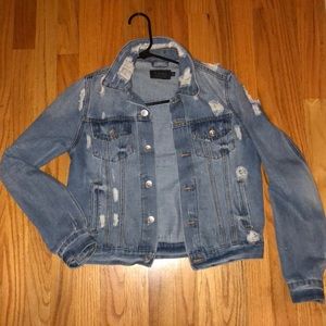 Light denim jean jacket